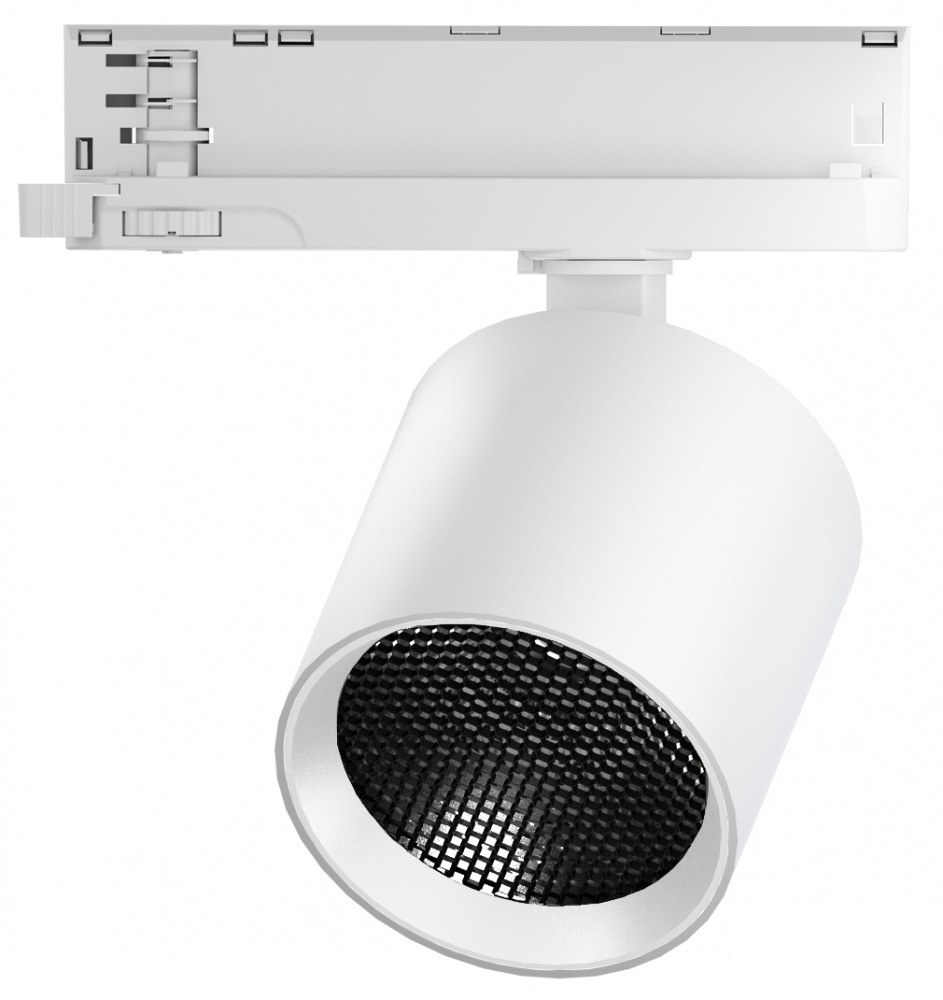 Светильник трековый 40вт IP20 в серебристом корпусе VIVO LUCE Capo LED 40W 4000K CRI90 45deg silver арт.68057