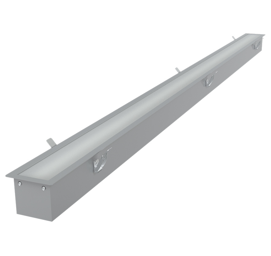 Светильник LED встраиваемый линейный IP40 ФАРОС FL 61 45W OPAL / PRISM 1524x78x66