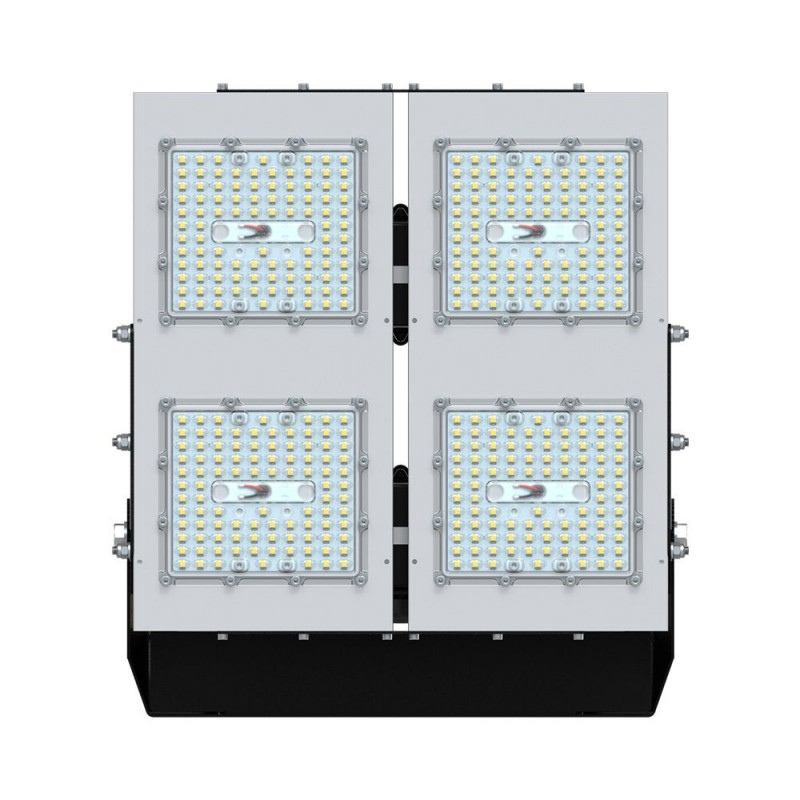 Светодиодный прожектор с вторичной оптикой IP67 Promled Плазма 400 S 3000К 155×70° теплый свет