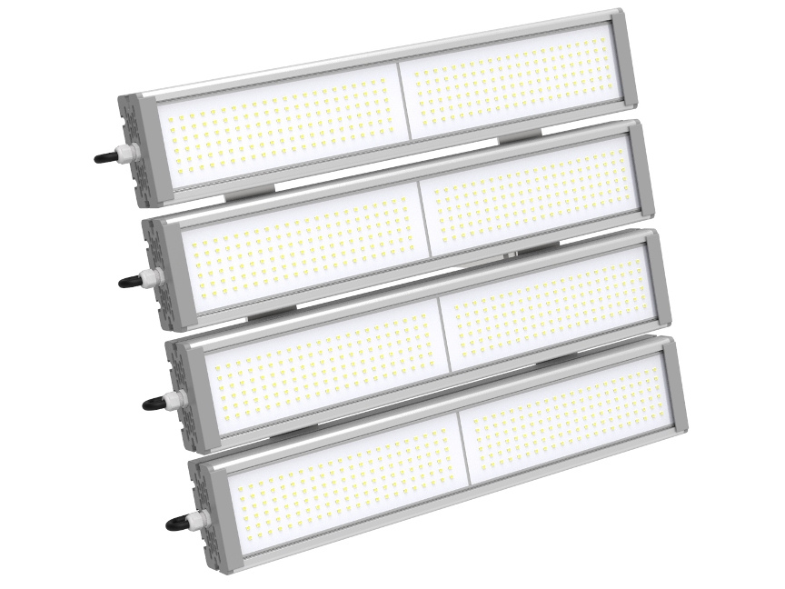Светильник диодный влагозащищенный 4-х-модульный 384вт SVT-STR-M-96W-QUATTRO арт. SB-00008080