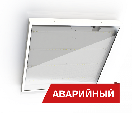 Светильник Diora Office SE Glass 33/3800 opal A светодиодный пожаробезопасный IP65 с БАП 2ч