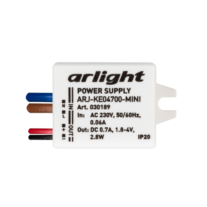 Блок питания для светильников Arlight ARJ-KE04700-MINI 2.8W 700mA арт.030189